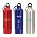 24 oz. Aluminum Water Bottle w/Carabiner